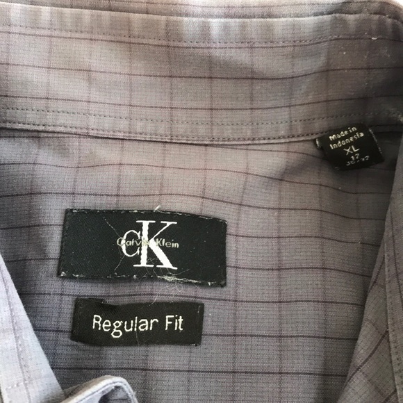 Men’s Calvin Klein regular fit button down shirt. - Picture 2 of 2